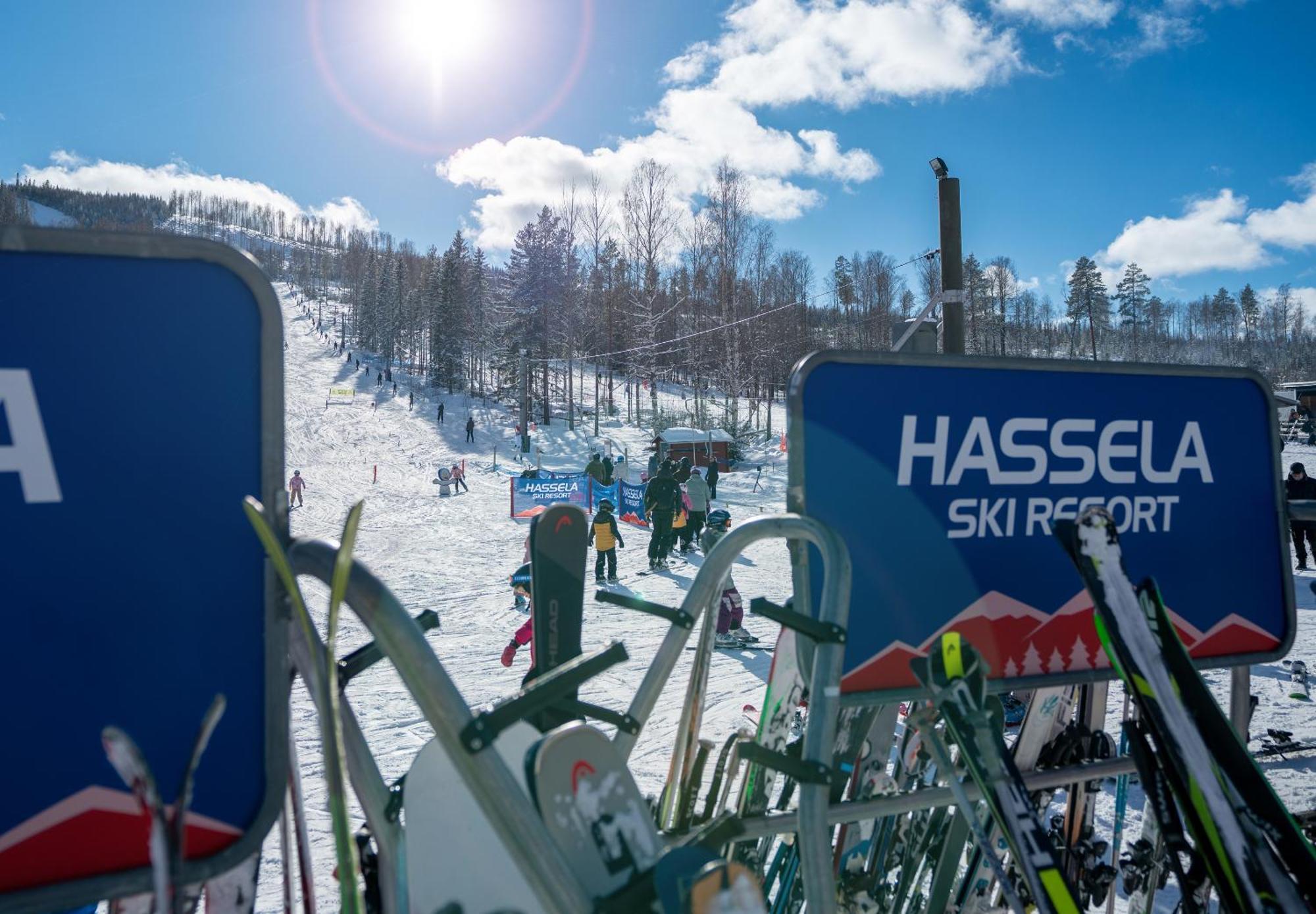 Hassela Ski Resort Exteriér fotografie