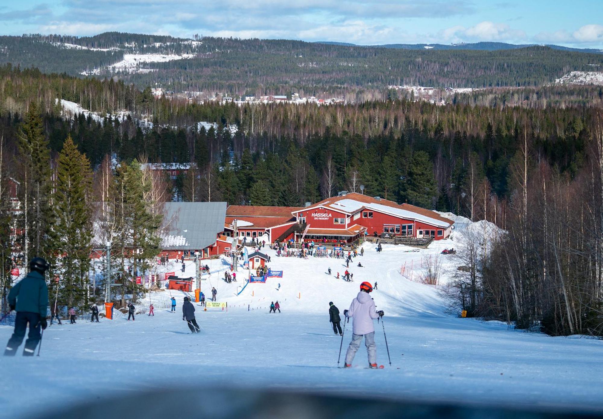 Hassela Ski Resort Exteriér fotografie