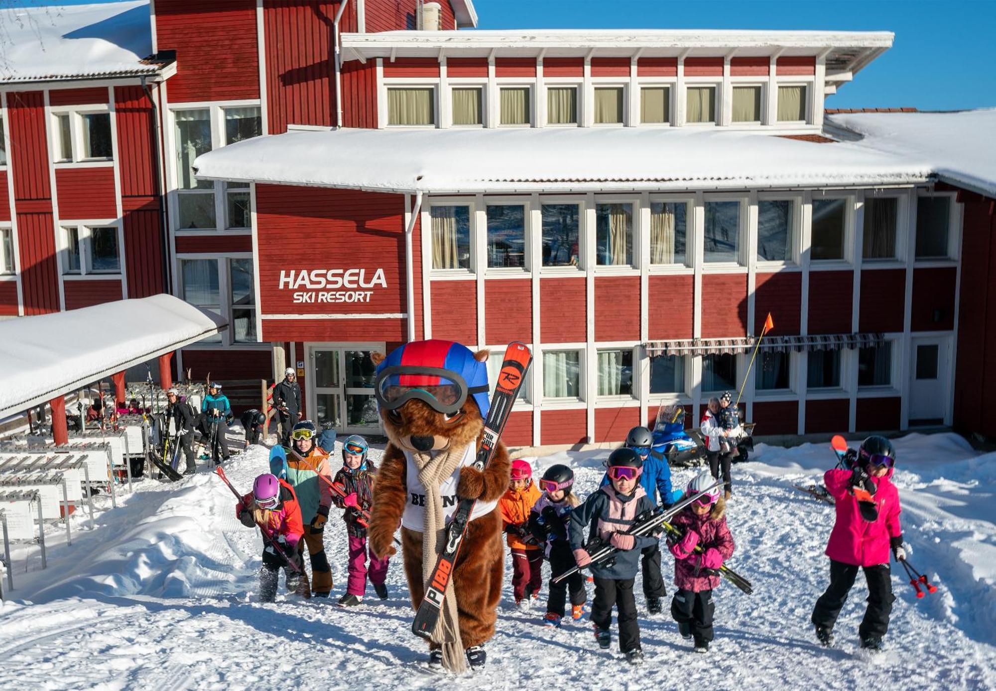 Hassela Ski Resort Exteriér fotografie