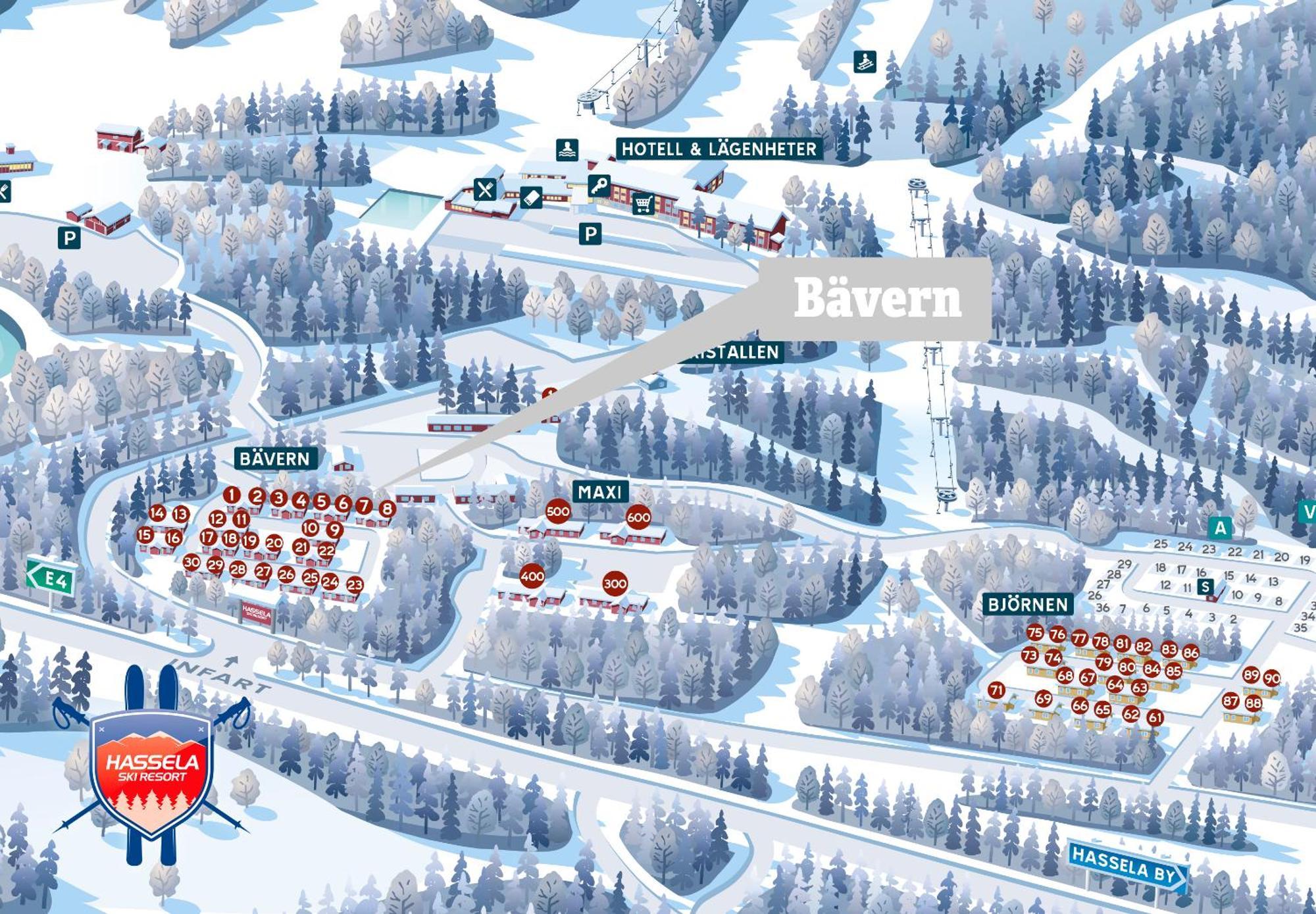 Hassela Ski Resort Exteriér fotografie